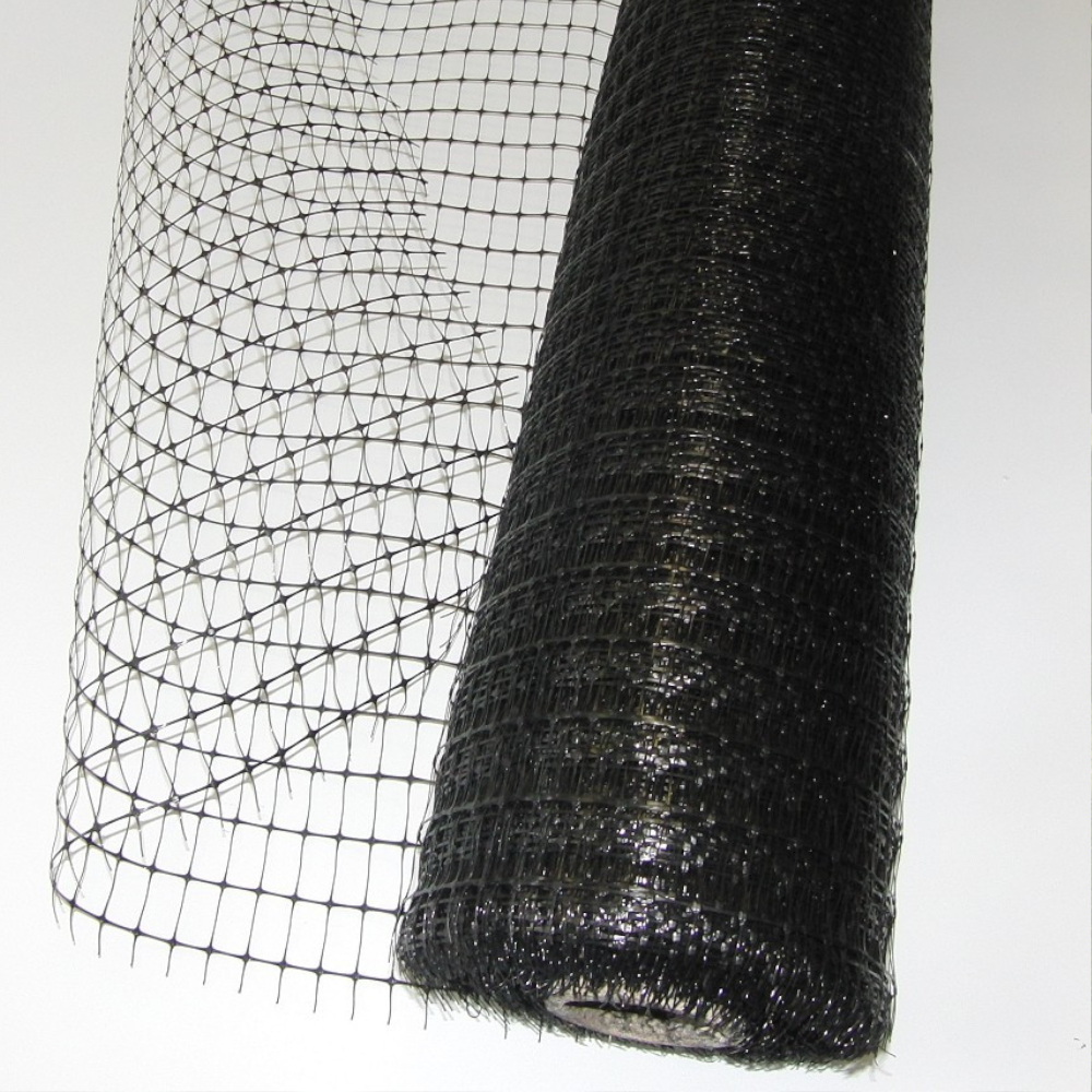 Schutznetz, Hundezaun, 20 x 35mm, "M", 1 x 10m, schwarz