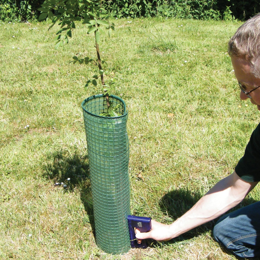 Shelterguard CutSheet, beschichtete Verbissschutz-Gitter-Bögen für Ø20cm