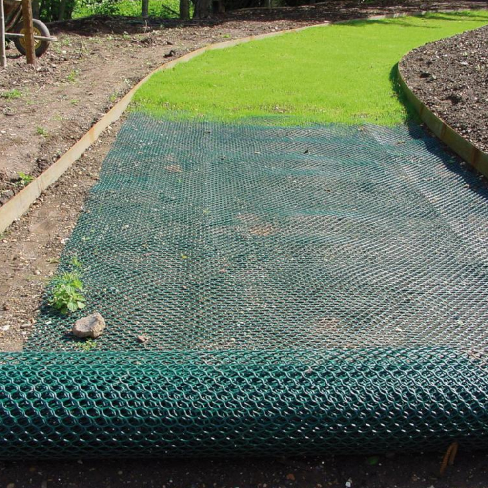 TurfProtecta® Rasenschutzgitter Premium 660g/m², 2x10m, grün