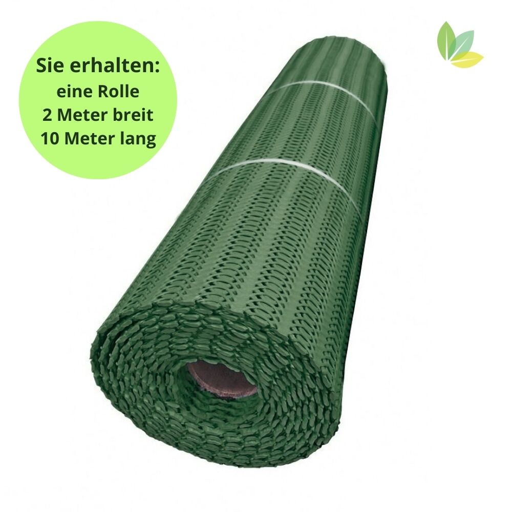 GrassProtecta® Standard, befahrbares Rasengitter aus Kunststoff, 1,2kg/m², 2 x 10m