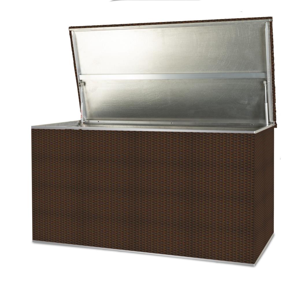 Rattan Auflagenbox, Kissenbox wasserdicht, 115cm x 60cm x 60cm